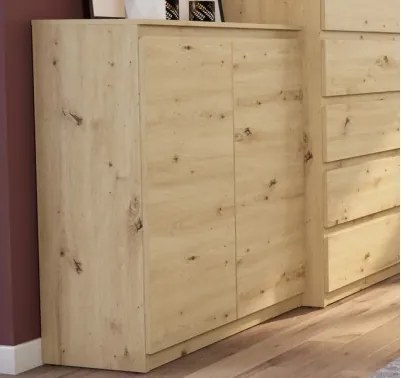 Skrinka Carlos 802D, dub artisan%