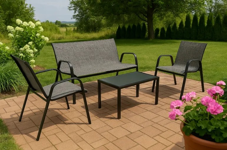JAKS Záhradný set šedý ZMO S 1