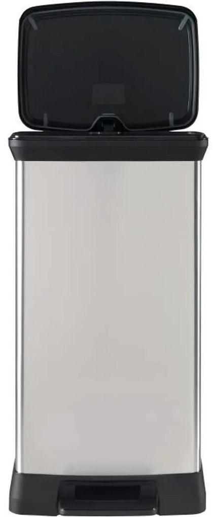 Curver Odpadkový kôš DECO BIN 50L, strieborný