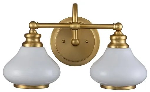 Hinkley HK-AINSLEY2-BATH-BB - LED Kúpeľňové svietidlo AINSLEY 2xG9/3W/230V IP44