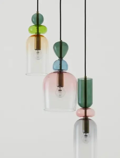 Retro luster Murano 41.7 Farebné