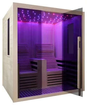 Sanotechnik - CARBON 2 - infrasauna pre 2 osoby, 180 x 150 x 195 cm (Je nám ľúto, ale sauna je vypredaná, dodávateľ očakáva jej naskladnenie cca)