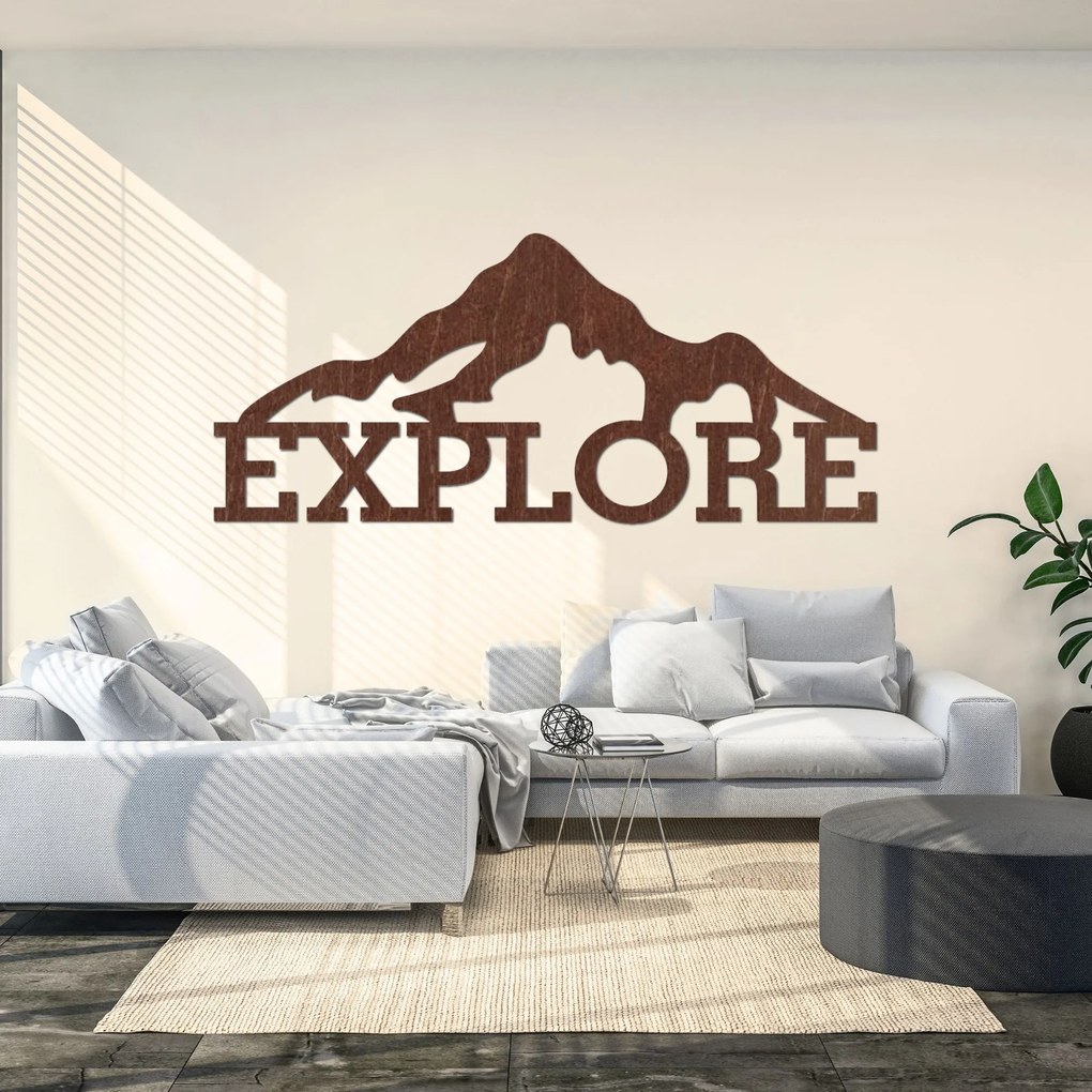 SENTOP | Obraz na stenu horský motív nad nápisom | SENTOP PR0407