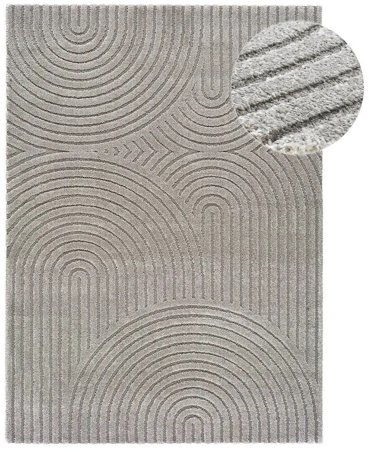 Sivý koberec Universal Yen One, 120 x 170 cm