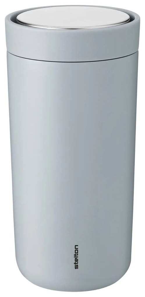 Stelton Nerezový termohrnček To Go Click Soft Cloud 200 ml