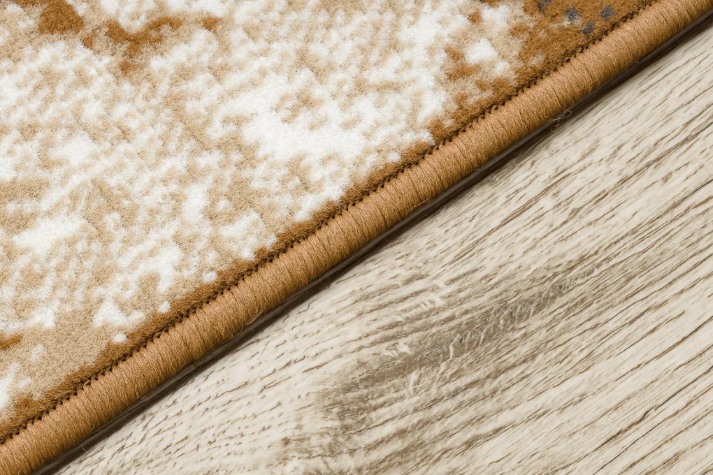 Behúň BCF MORAD Mramor béžový - staré zlato