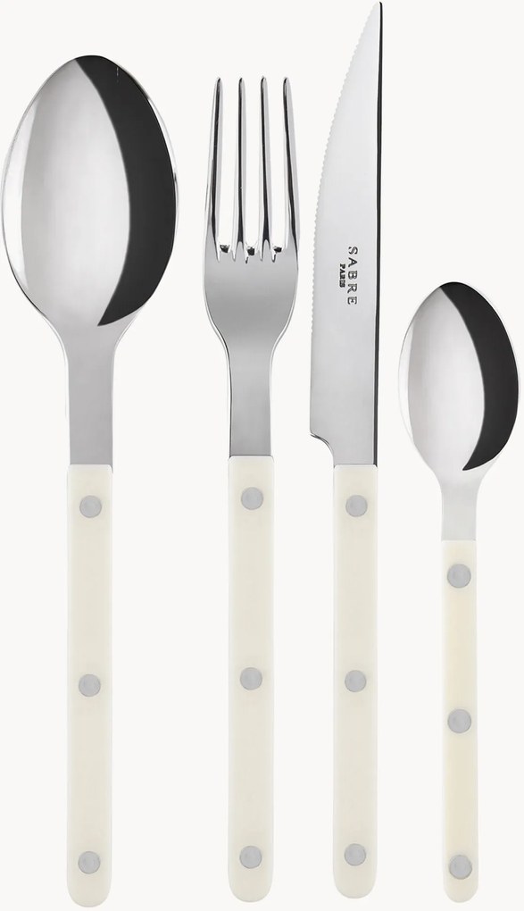 Súprava príborov z nehrdzavejúcej ocele Bistrot, rôzne veľkosti