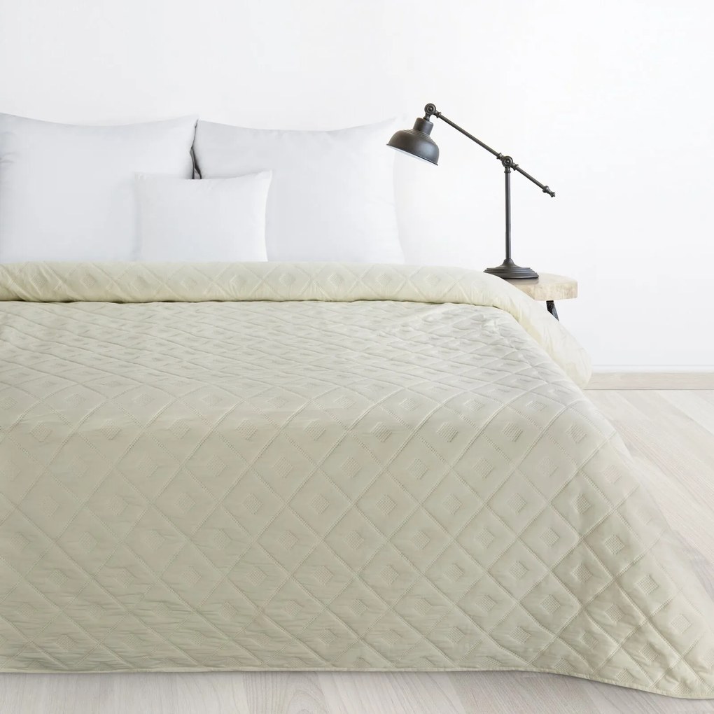 PREHOZ NA POSTEĽ ALARA6 200X220 CM KRÉMOVÁ