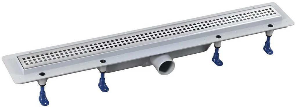 Polysan Polysan, INDY sprchový kanálik s nerezovým roštom, superflow, DN50, 810x122x65 mm, 73651