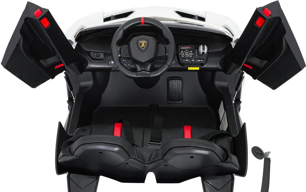 Ramiz Lamborghini Veneno Biele vozidlo