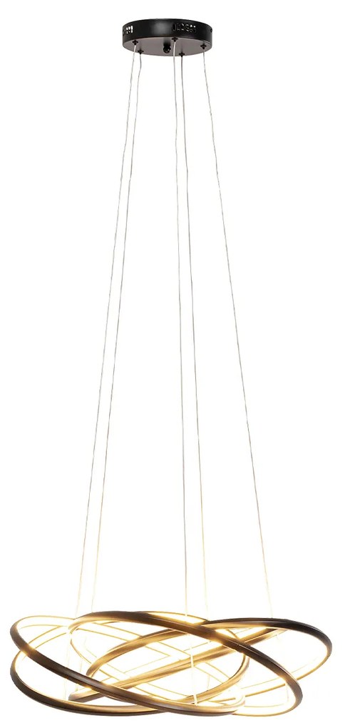 Saturn visiaca lampa čierna
