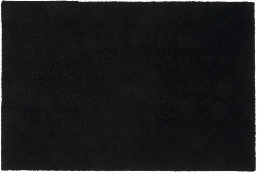Čierna rohožka Tica copenhagen Unicolor, 60 × 90 cm
