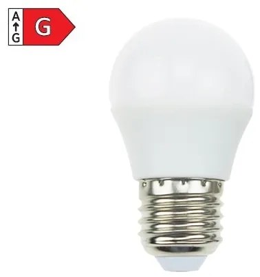Diolamp SMD LED žiarovka matná Ball G45 7W/230V/E27/4000K/580Lm/180°