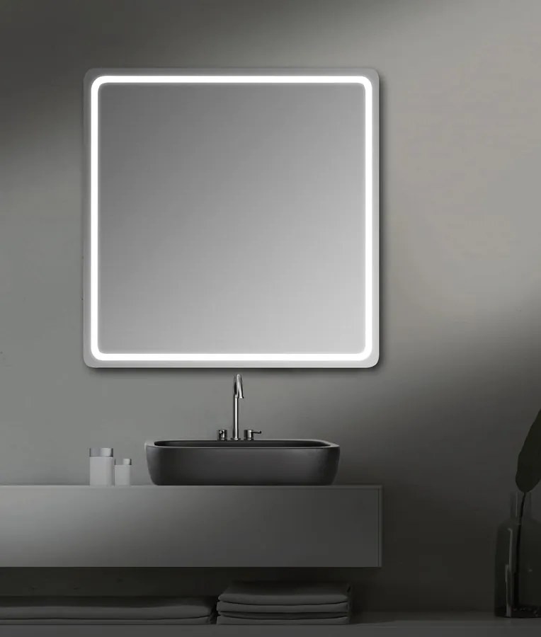 Sapho Sapho, NYX LED podsvietené zrkadlo 800x800mm, NY080