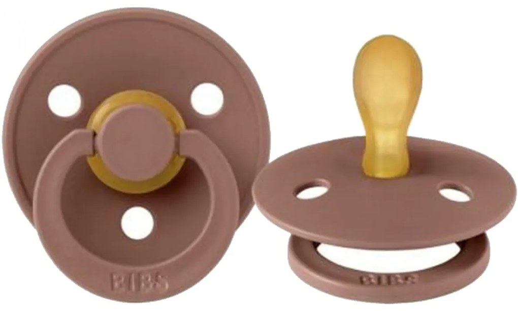 Kaučukový cumlík, BIBSKaučukový cumlík BIBS, 0-6 m, hnedý