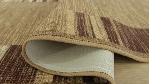 Associated Weavers, Protišmykový behúň na mieru Adagio 04 béžový, šíre 90 cm, béžová, chodba / predsieň