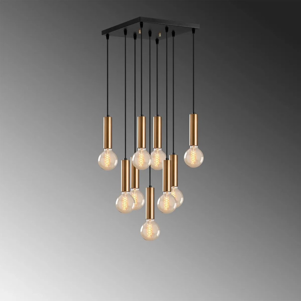 Závesné svietidlo Tempo VI zlaté