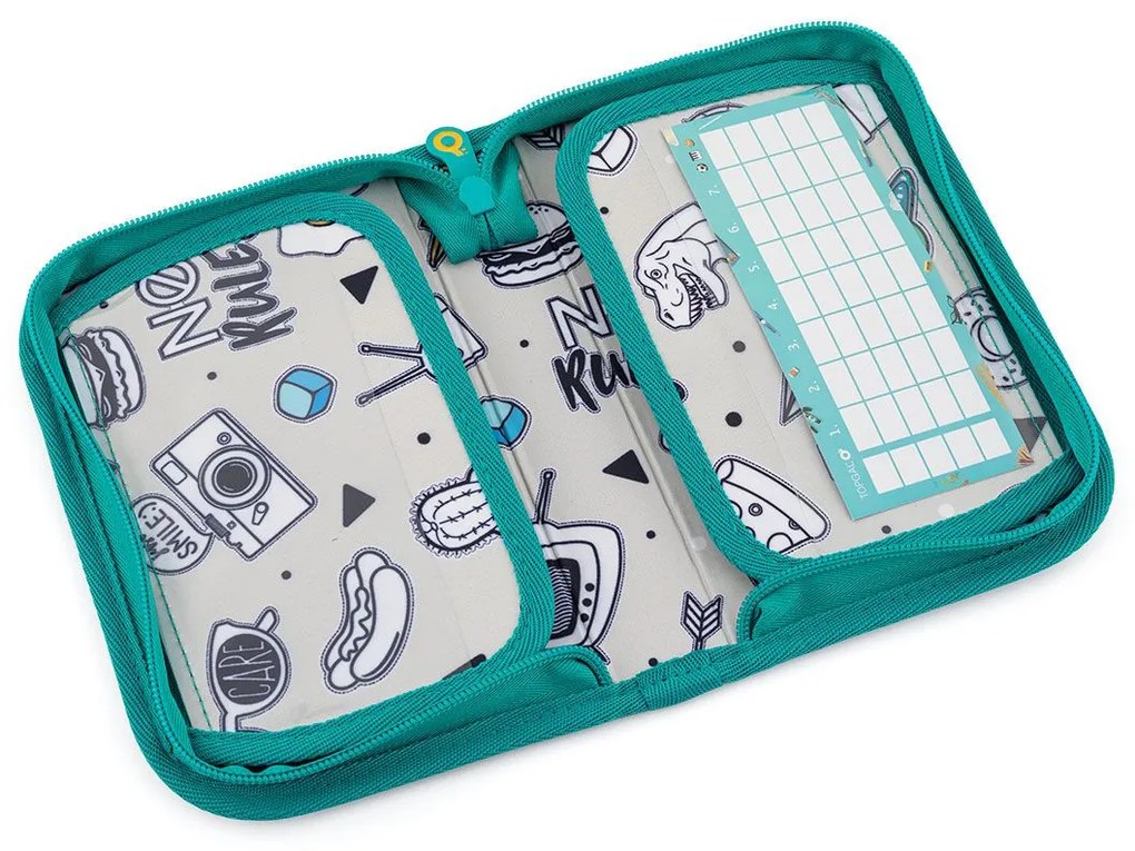 Veľká školská súprava Topgal ENDY 23039 B - batoh + peračník + vrecko na prezuvky + pláštenka na batoh