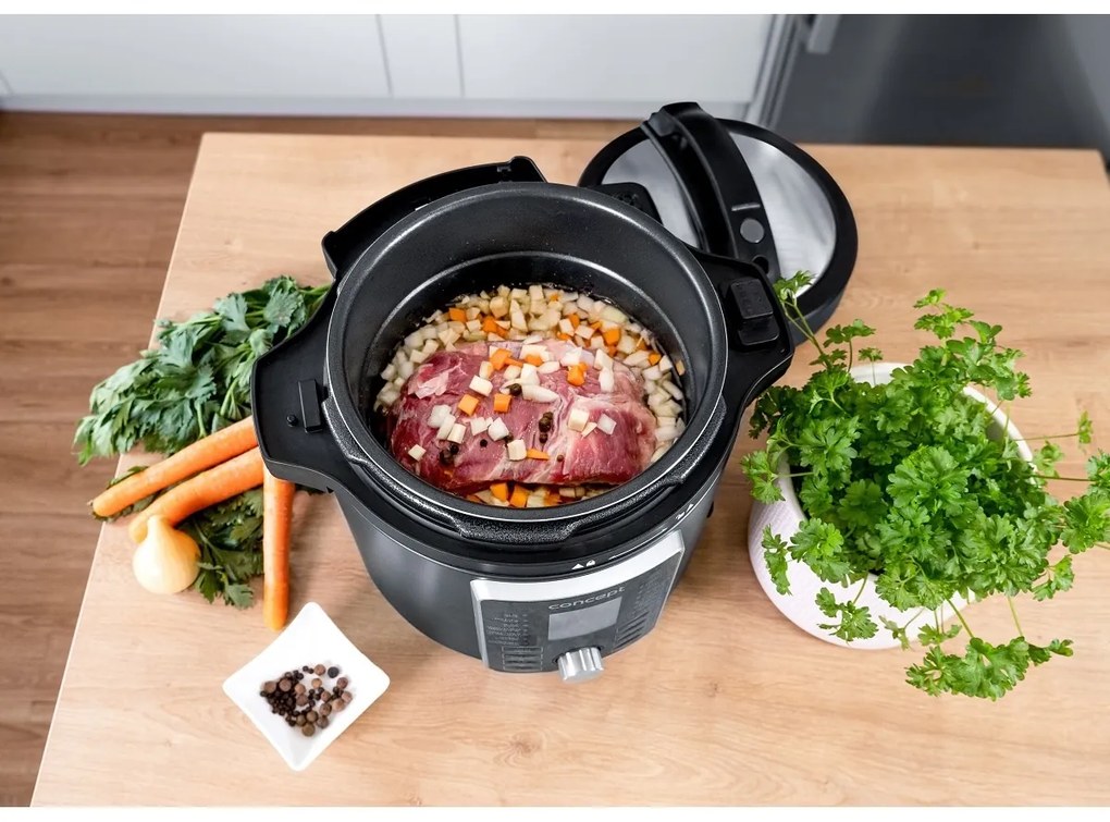 Concept CK8000 multifunkčný tlakový hrniec COOKERY