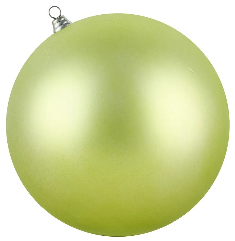 DECOLED Plastová lopta, 40 cm, zelená, matná