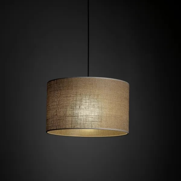 Luster na lanku 3-fáz. lišto. systému TRACER 1xE27/15W/230V pr. 38 cm čierna/hnedá