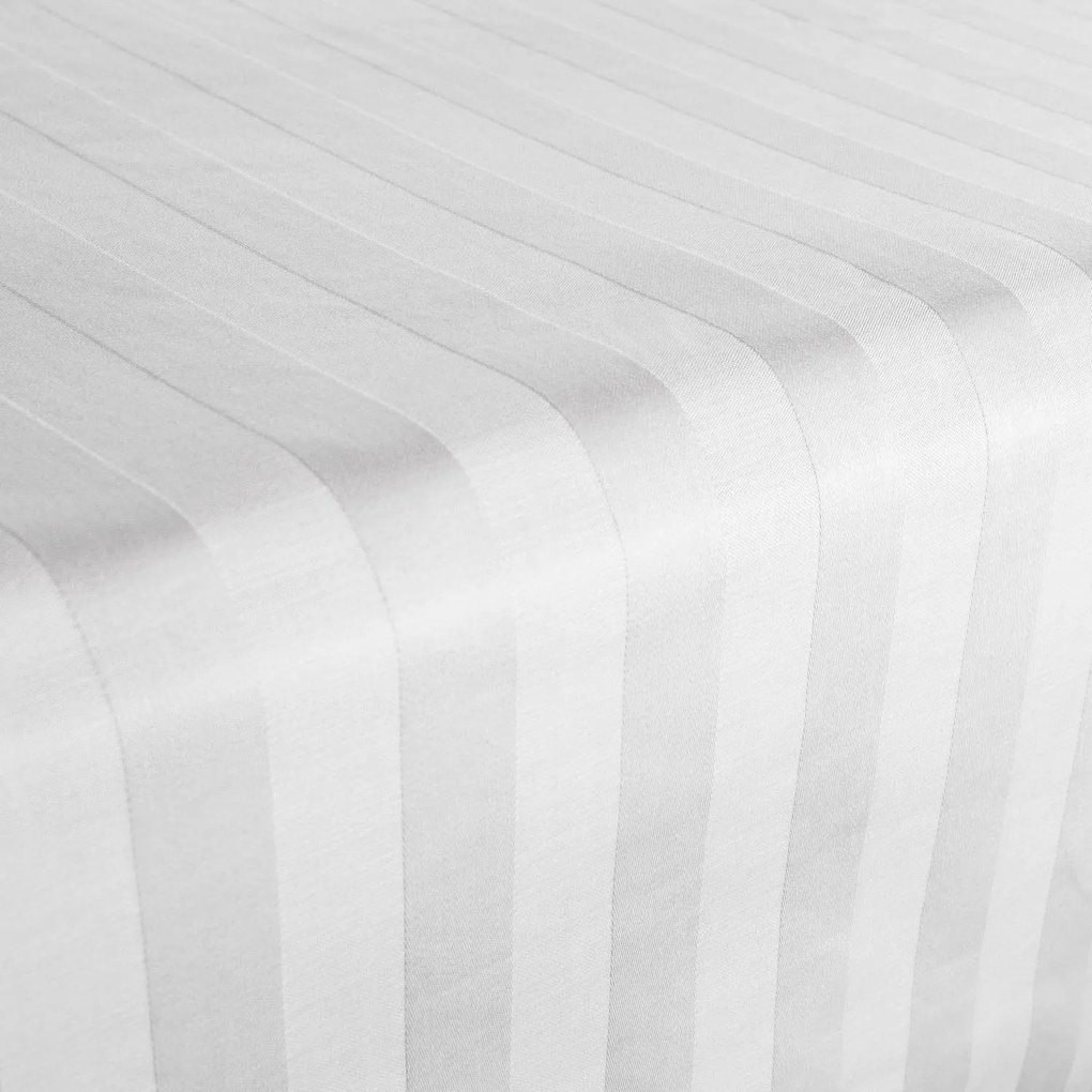 BAMBUSOVÉ PRESTIERADLO STRIPE 160X240 CM BIELE