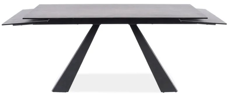 Jedálenský stôl Salvadore II 180 x 90 cm, antracit