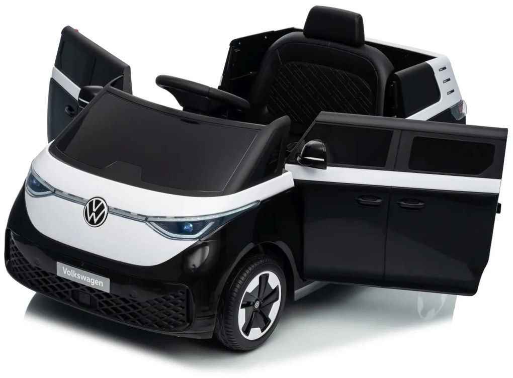Detské elektrické autíčko Volkswagen ID. Buzz – čierne