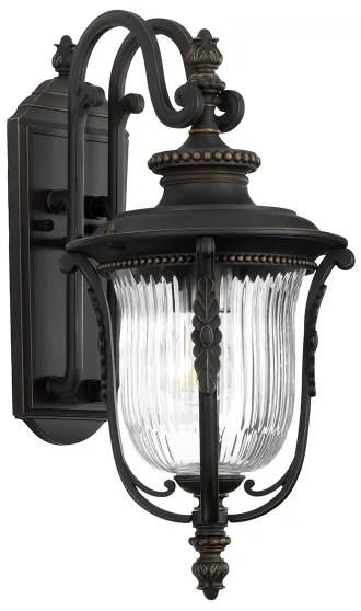 Elstead KL-LUVERNE2-M - Vonkajšie nástenné svietidlo LUVERNE 1xE27/100W/230V IP44