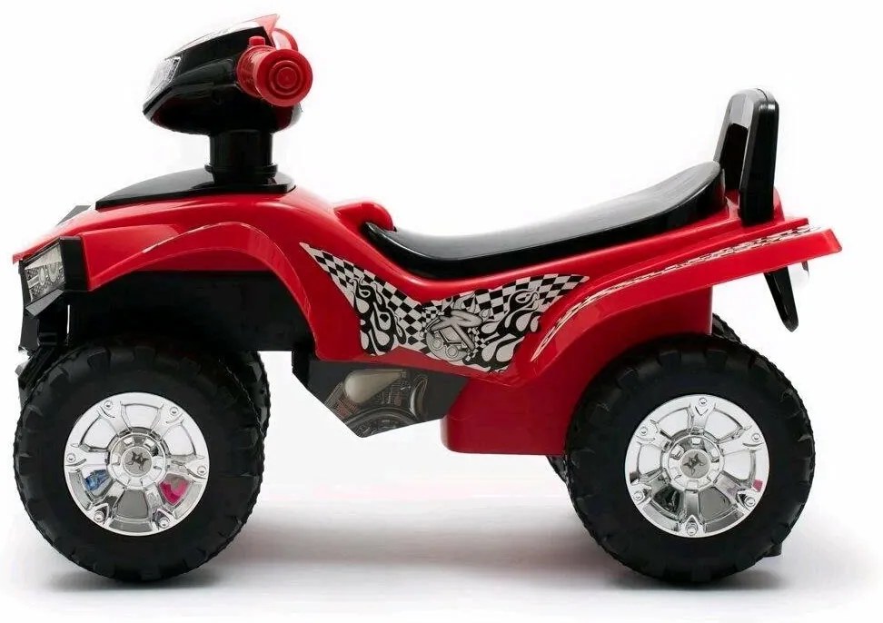 Detské odrážadlo so zvukom Štvorkolka Baby Mix modrá