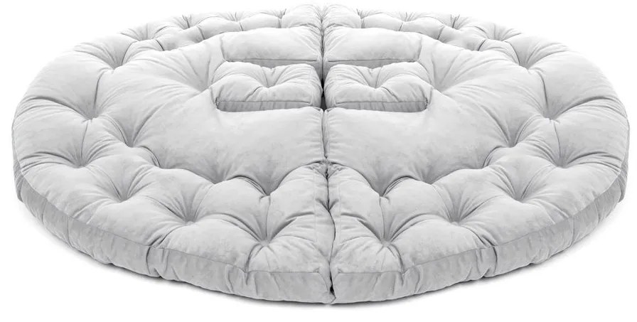 Designové křeslo KIKU LARGE šedé