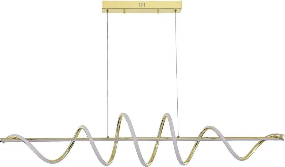 Zuma Line MS902-GD - LED závesný luster na lane ESERO LED/60W/230V zlatý