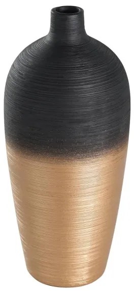 Eglo 421423 - Keramická váza SARYKSU 28x12,5 cm čierna/zlatá