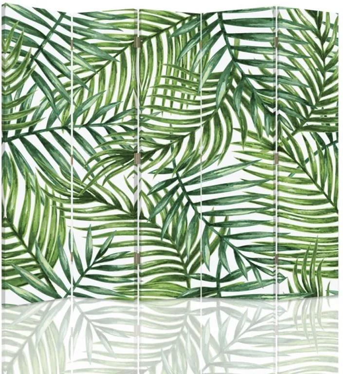 CARO Paraván - Composition Of Twigs | päťdielny | obojstranný 180x150 cm