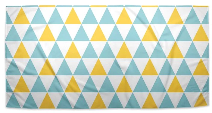 Sablio Uterák Dvojfarebné trojuholníky - 50x100 cm