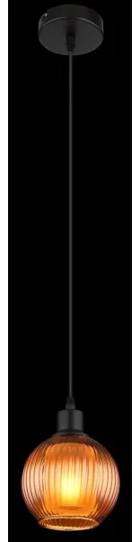 Globo 15638B - Luster na lanku ZUMBA 1xE27/25W/230V pr. 15 cm meď