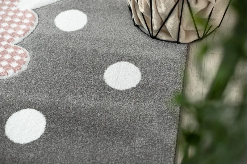 Dywany Łuszczów Detský kusový koberec Petit Dolly sheep grey - 120x170 cm