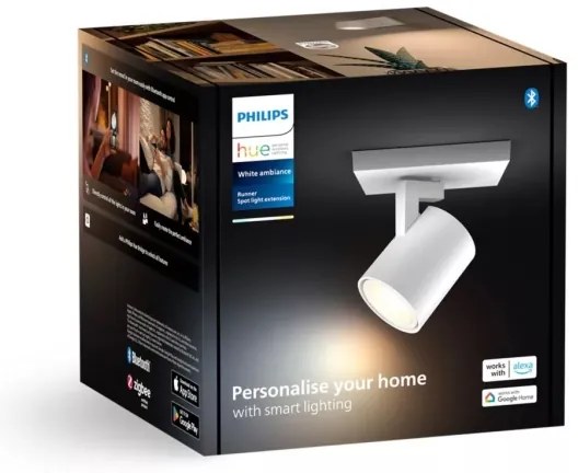Philips - LED Stmievateľné bodové svietidlo Hue RUNNER 1xGU10/4,2W/230V biela