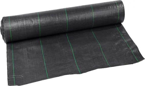 Čierna agrotextília proti burine 1 × 50 m, 70 g/m²