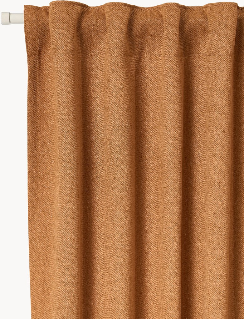 Nepriehľadné viacpásmové závesy Joan, 2 ks