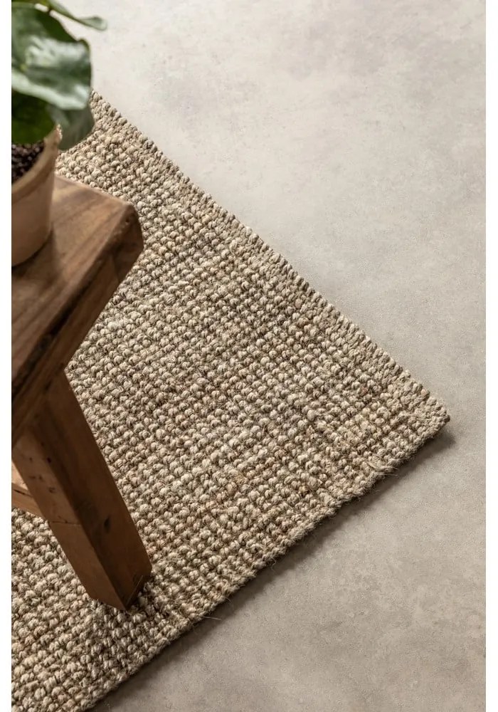 Béžový jutový behúň 80x200 cm Bouclé – Hanse Home