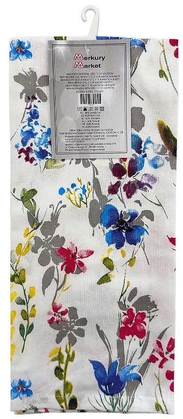 Kuchynská utierka OTC-11119 45x70 cm kvety