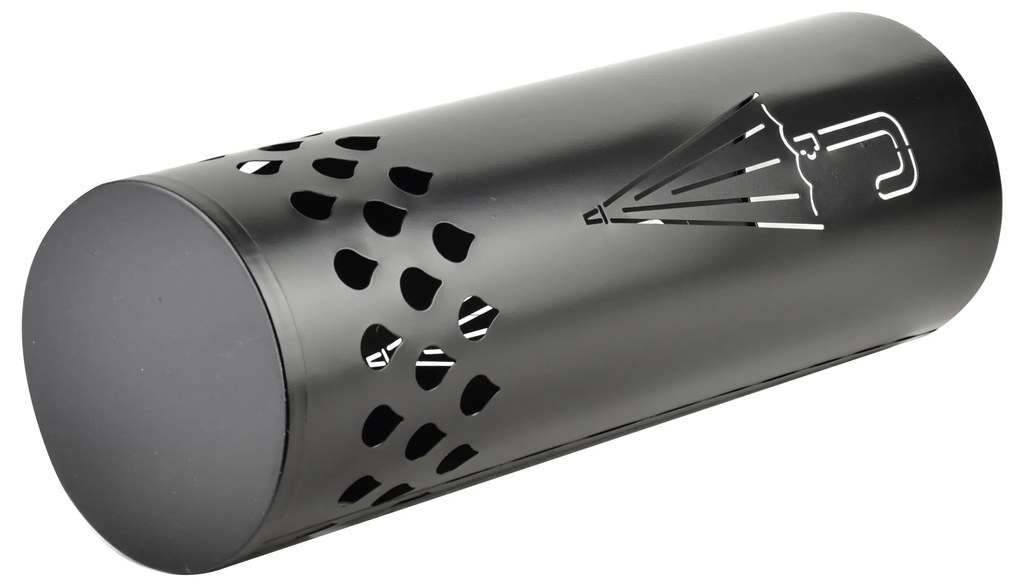 Stojan na deštníky CEDRA 51 cm černý