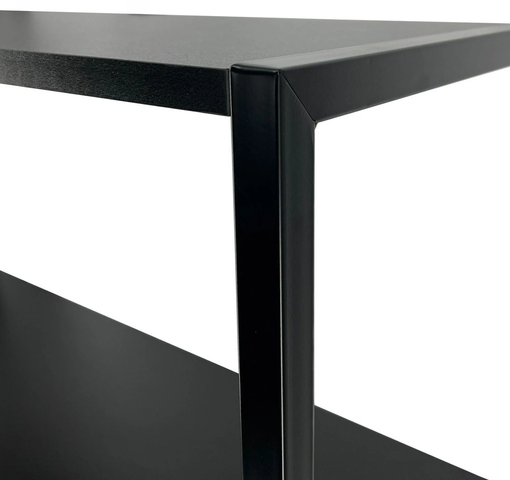 Regál PRAMONI 60x192 cm čierny