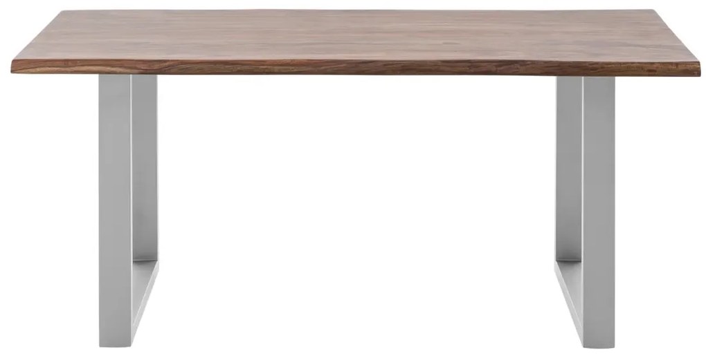 furniture-nabytek.cz - Masivní jídelní stůl Bullwer z palisandru, lakovaný, hnědý – 170×90 cm