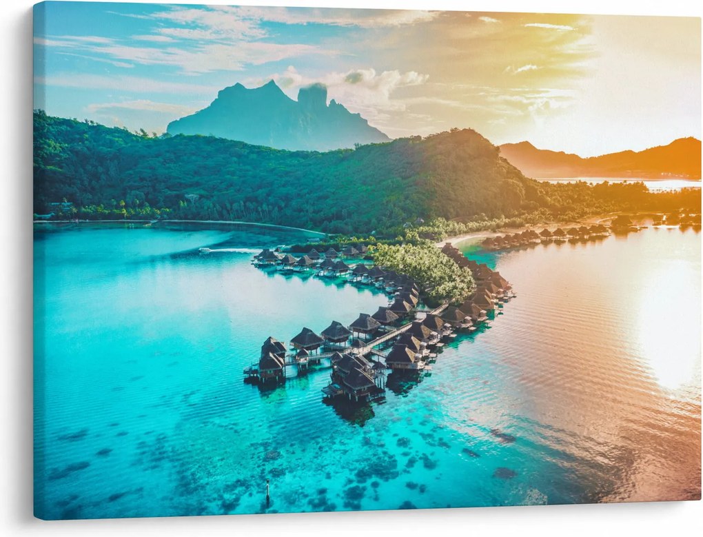 Obraz - Bora Bora (70x50 cm)