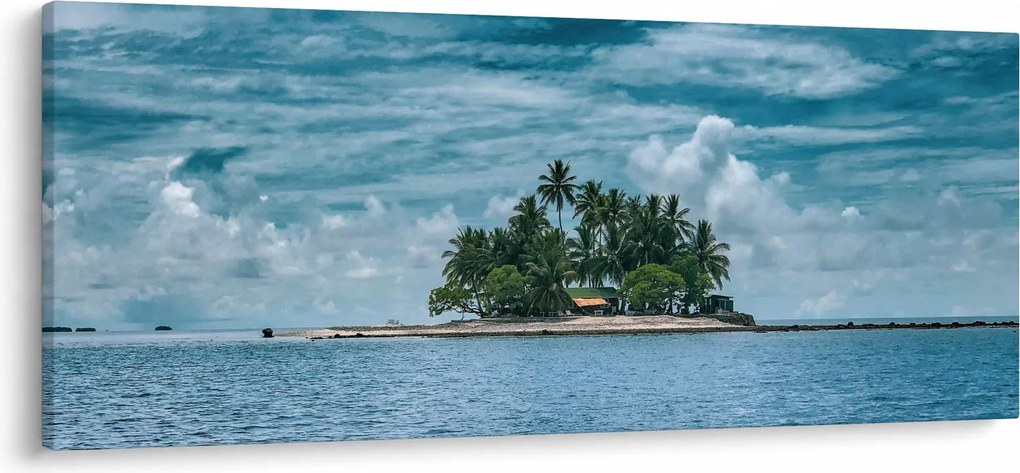 Obraz - ostrov v mori (120x50 cm)