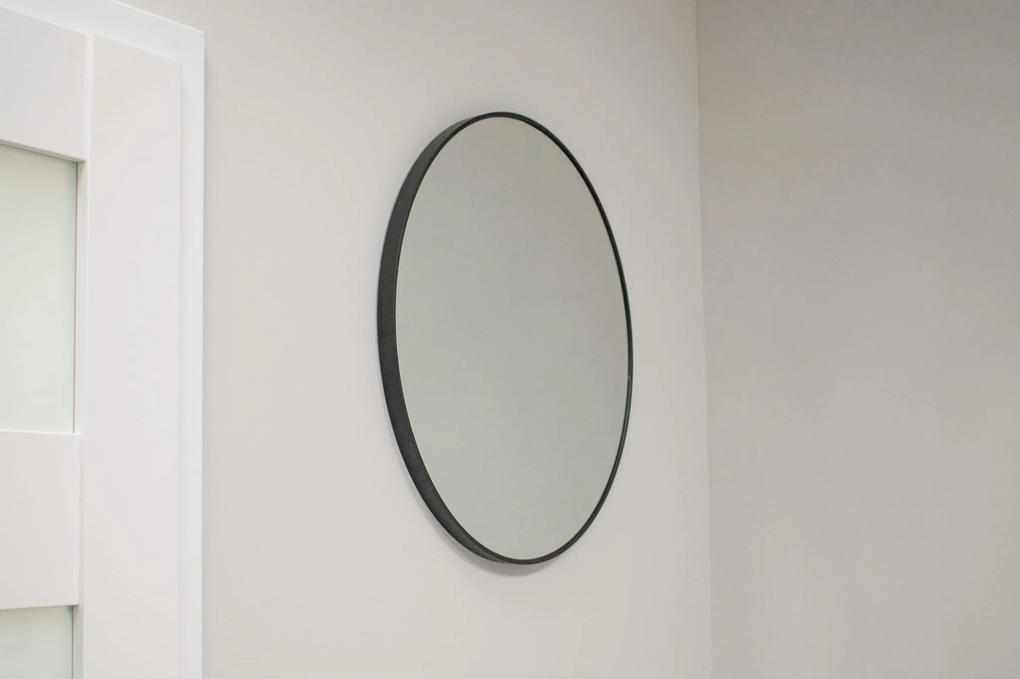 PreHouse Zrkadlo 60cm, čierny rám
