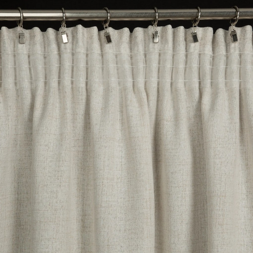 ZÁVES NA PÁSKE BLANKA 140X280 CM PRÍRODNÁ