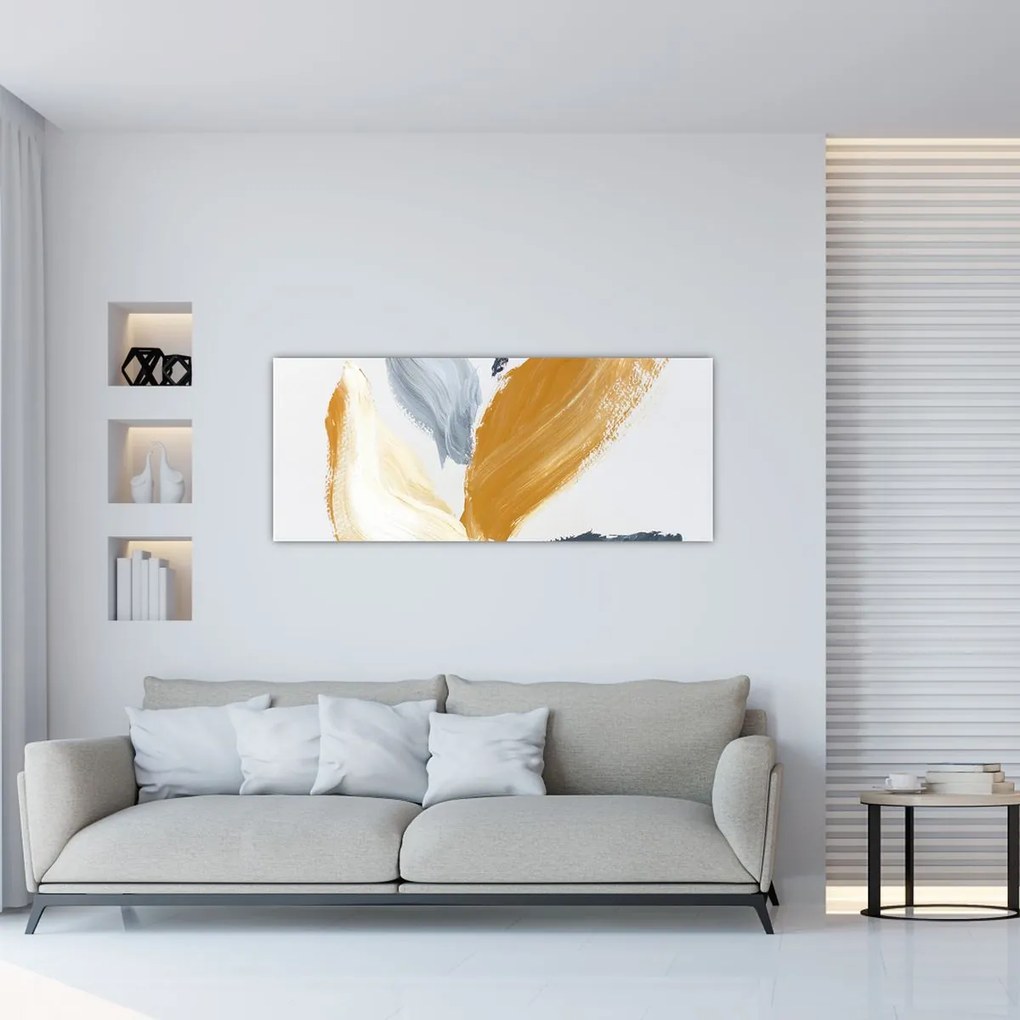 Obraz - Minimalistická maľba (120x50 cm)